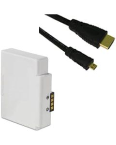 Flip Video UltraHD 8 GB Camcorder Accessory Kit Includes: SDABT2W Battery, HDMI6FMC AV & HDMI Cable