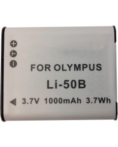 Synergy Digital Camera Battery, Works with Olympus SP-810UZ Digital Camera, (li-ion, 3.7V, 1000 mAh) Ultra Hi-Capacity, Compatible with Olympus LI-50B Battery